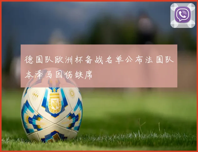 德国队欧洲杯备战名单公布法国队本泽马因伤缺席