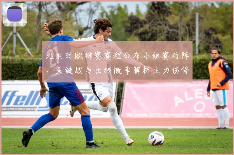 比利时欧锦赛赛程公布小组赛对阵、关键战与出线概率解析主力伤停影响