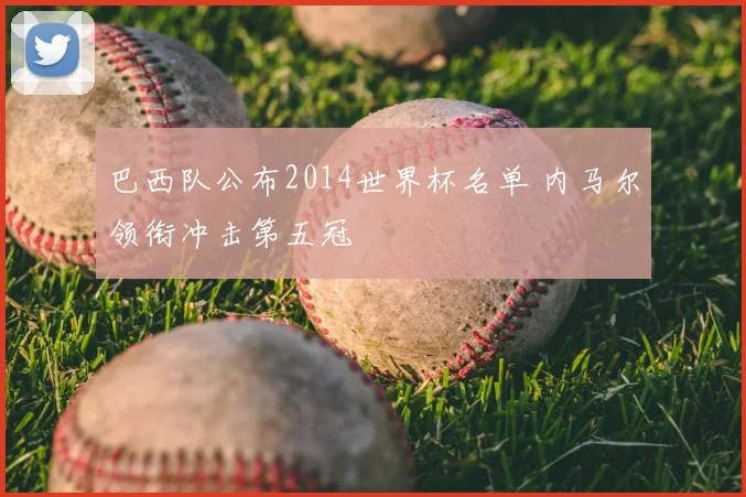 巴西队公布2014世界杯名单 内马尔领衔冲击第五冠