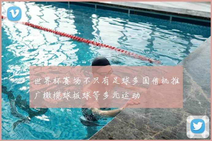 世界杯赛场不只有足球多国借机推广橄榄球板球等多元运动