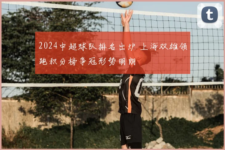2024中超球队排名出炉 上海双雄领跑积分榜争冠形势明朗